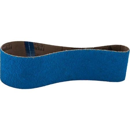 Pferd Portable Belt, 3 in W, 24 in L, 36 Grit, Coarse, VICTOGRAIN-COOL 49401